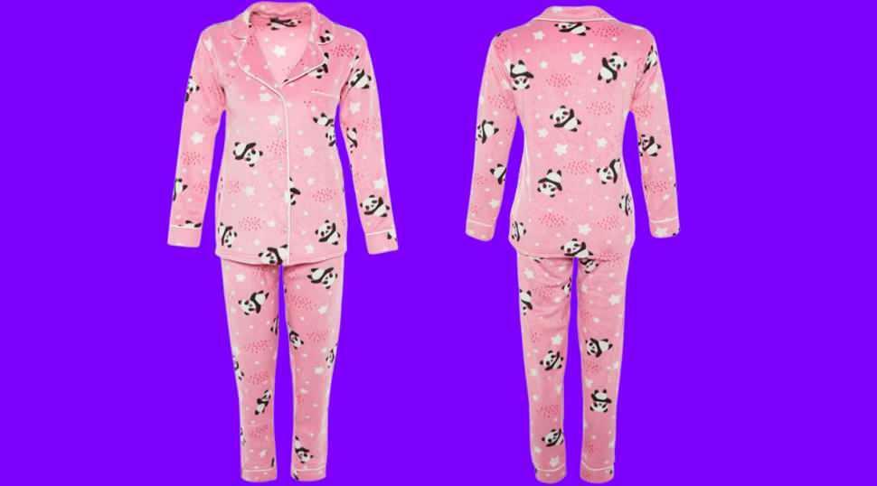 TRENDYOLMILLA CONJUNTO PIJAMA MANGA LARGA POLAR THMAW22PT0359