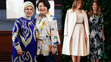 ¡La ropa de la Primera Dama está marcada por la cumbre del G 20!