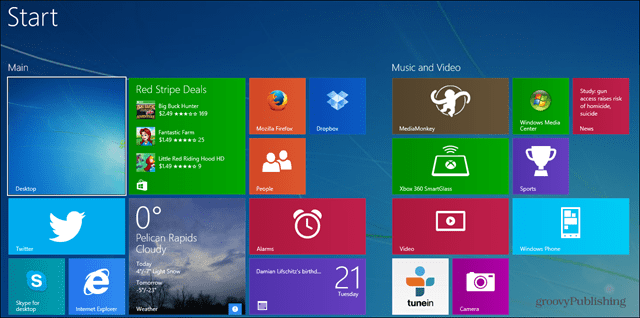 Cómo hacer una copia de seguridad y restablecer la pantalla de inicio de Windows 8.1