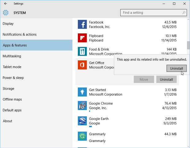 Desinstala Candy Crush y otras aplicaciones preinstaladas de Windows 10