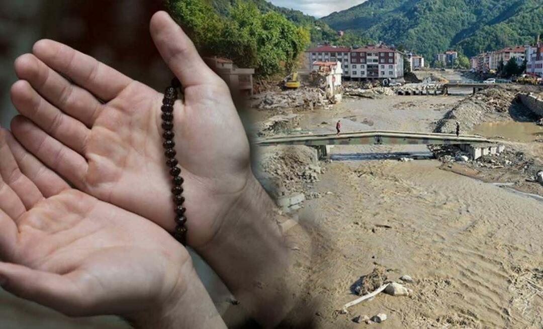 ¡Oraciones para ser leídas para ser menos afectados por la inundación!