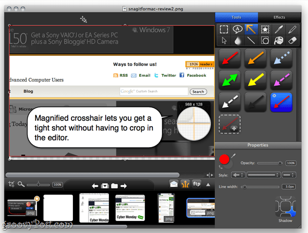 Snagit Editor para Mac