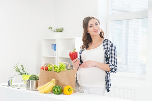 Lista de nutrición para mujeres embarazadas.