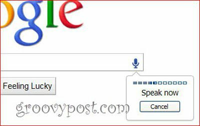 Búsqueda de voz de Google Desktop