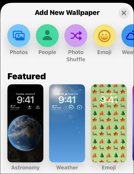Agregar widgets a la pantalla de bloqueo del iPhone