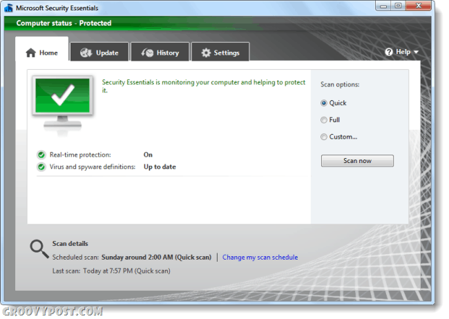 Microsoft Security Essentials El único antivirus de Windows que necesita