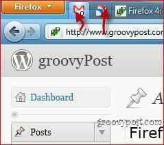 Firefox 4 pestañas de aplicaciones ancladas