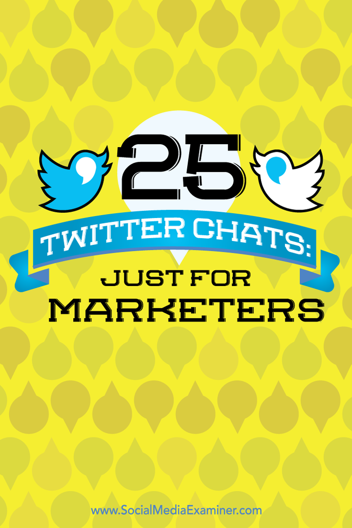 25 chats de Twitter: solo para especialistas en marketing: examinador de redes sociales