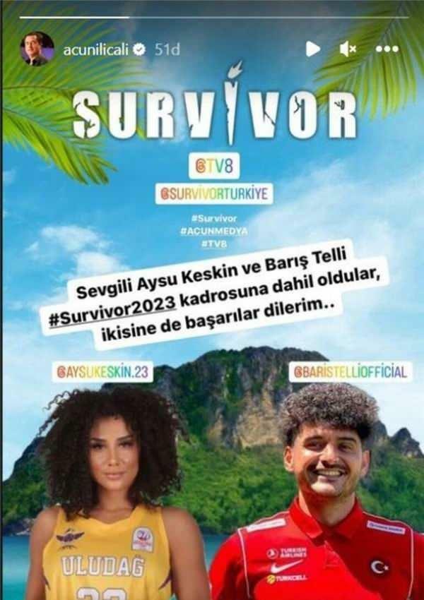 Sobreviviente Barış Telli, Aysu Keskin