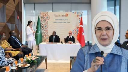 ¡Se firmó un memorando de entendimiento entre la Asociación de la Casa de la Cultura Africana y la Unión Africana!Emine Erdoğan...