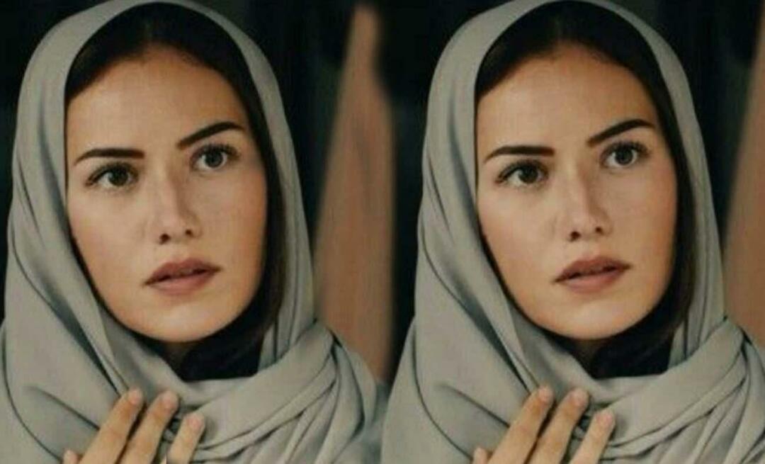 ¡Los marcos de hijab de Fahriye Evcen, quien se convirtió en madre por segunda vez, salieron a la luz!