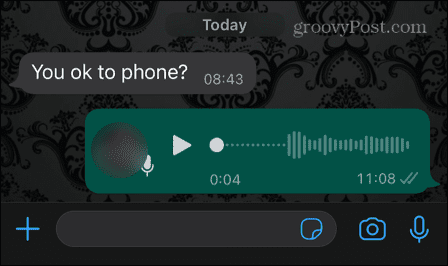 grabación de voz whatsapp