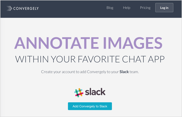 Agrega convergencia a Slack.