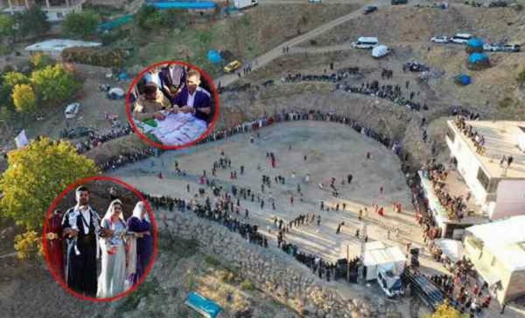 ¡Momento histórico en Şırnak! Se usaron kilos de oro en la boda de 5 mil personas