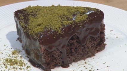 ¿Cómo hacer el pastel para llorar más fácil? Pastel de llanto con salsa de chocolate como un bizcocho