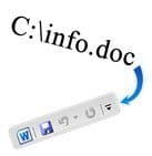 Cómo mostrar la ubicación de un archivo en la barra de herramientas de acceso rápido Office 2010