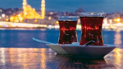 ¿Beber té en el Sahur tiene sed? 