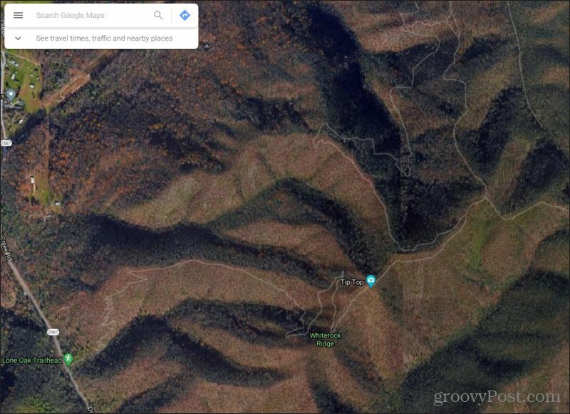 vista satelital de google maps