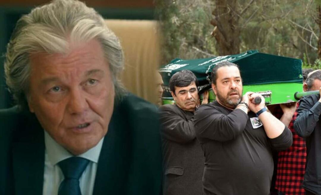 El actor Kazım Akşar se despidió de su último viaje