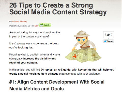 estrategia de contenido de redes sociales