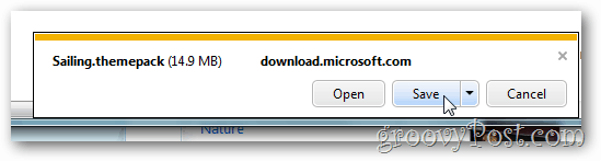 Windows 7 tema gratis guardar