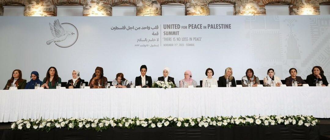 Conferencia de prensa de la Cumbre Un Corazón por Palestina