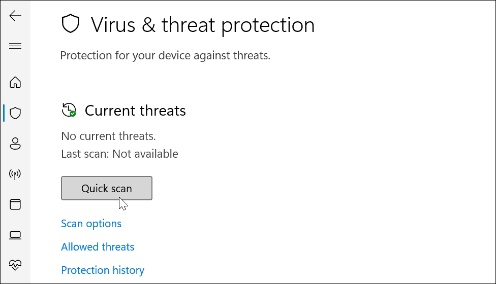 escaneo rápido use la seguridad de Windows en Windows 11 para una protección óptima