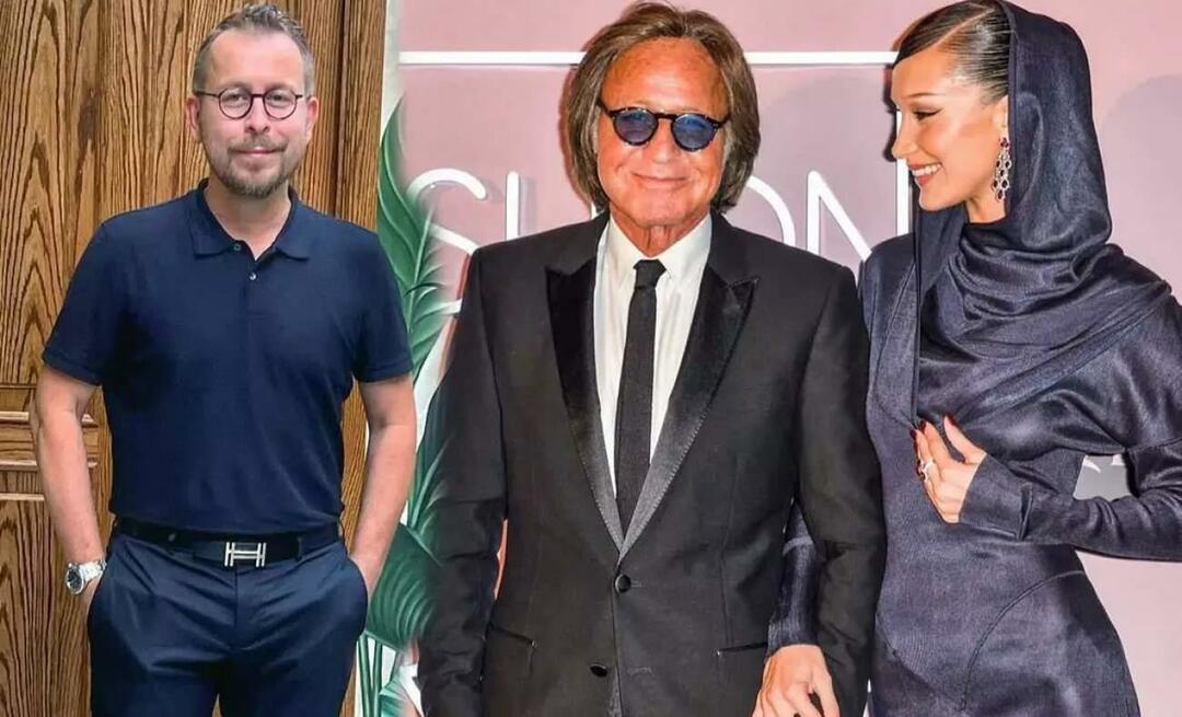 ¡El padre de Bella Hadid, Mohamed Hadid, está en la cocina con el chef turco Ömür Akkor!