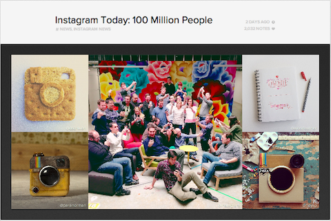 instagram 100 millones
