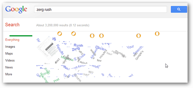 Juega Starcraft en la Búsqueda de Google con Zerg Rush Easter Egg