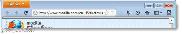 Barra de pestañas de Firefox 4 oculta