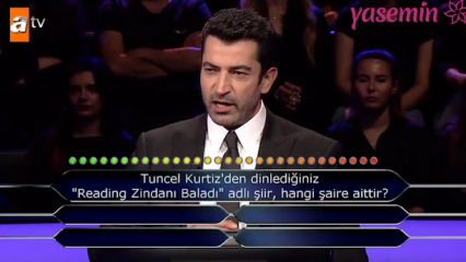 ¡La pregunta de Tuncel Kurtiz, que hace que Kenan İmirzalıoğlu se emocione!