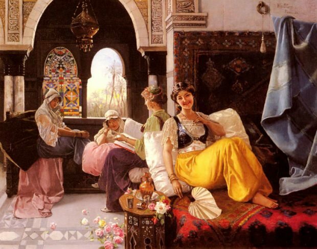mujeres de los palacios otomanos