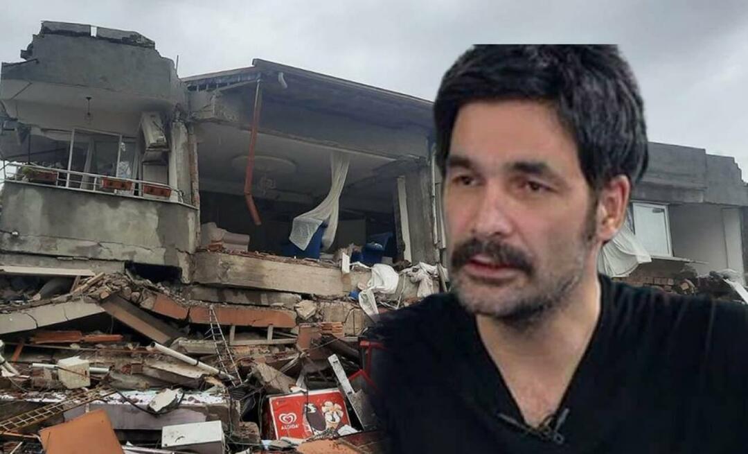 ¡Uğur Işılak informó desde la zona del terremoto! "La situación es mucho peor de lo que vemos en pantalla"