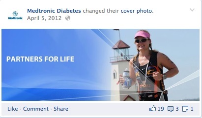 banner de facebook medtronic diabetes first