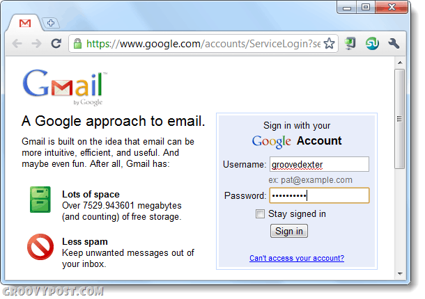 iniciar sesión en gmail usando Chrome dos veces