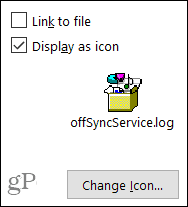 Cambiar el icono de pantalla