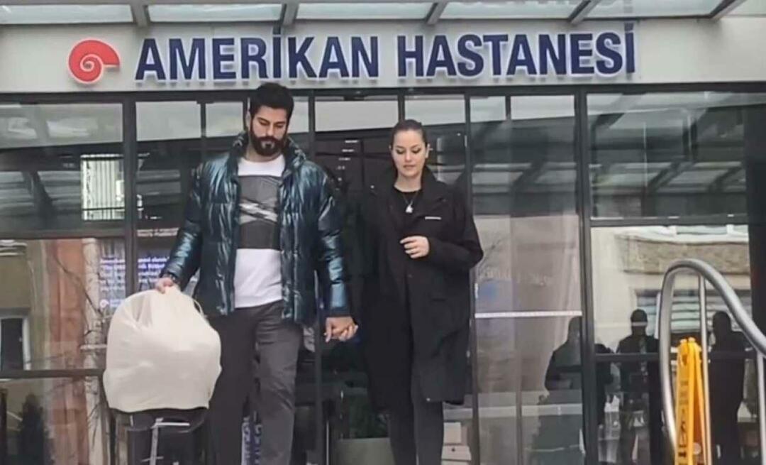 ¡Fahriye Evcen y Burak Özçivit Kerem fueron vistos con el bebé por primera vez! mira a quien se parece