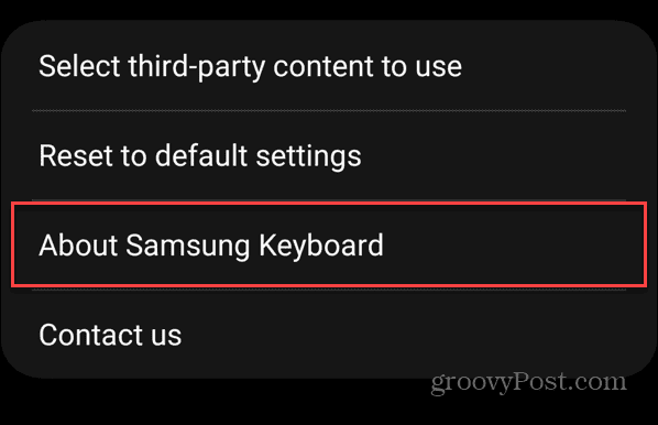 El teclado de Android no se muestra