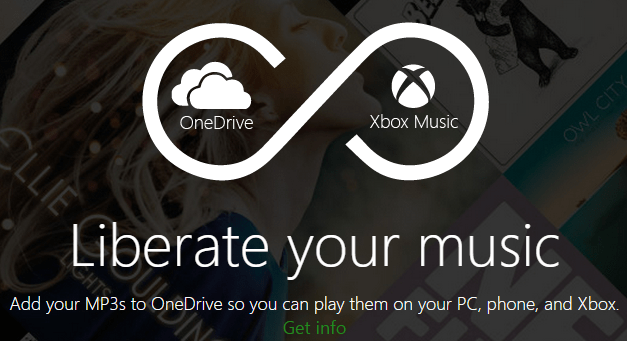 Acceda a su colección de música desde OneDrive a través de Xbox Music