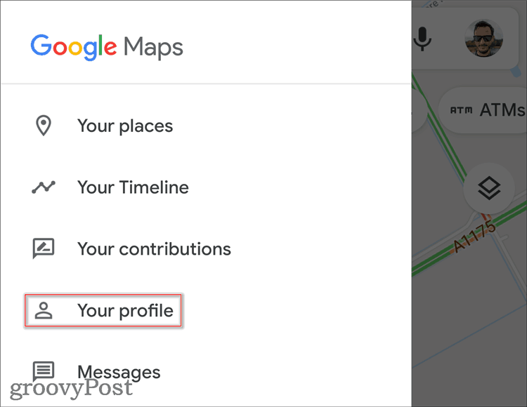 Editar perfil de Google Maps