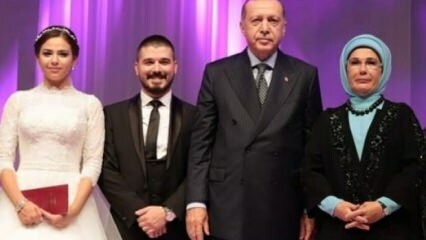 ¡El presidente Erdogan y su esposa Emine Erdogan fueron testigos de bodas!