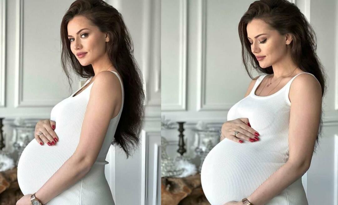 Compartiendo con su hijo días después de Fahriye Evcen, ¡quien se convirtió en madre por segunda vez!