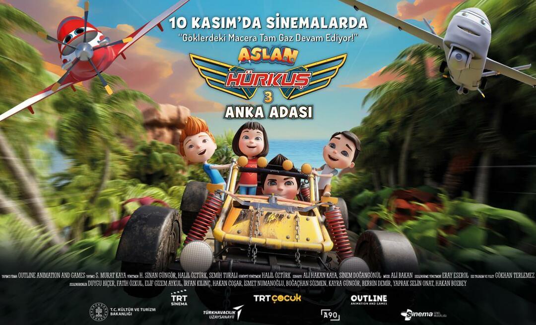 ¡Buenas noticias para los amantes de la animación! Se estrena 'Aslan Hürkuş 3: Isla Anka'