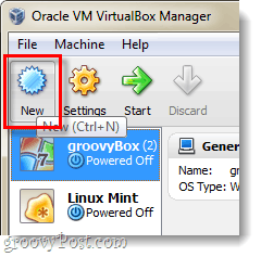 Hacer una nueva VM en Virtualbox
