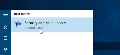 inicio de seguridad y mantenimiento