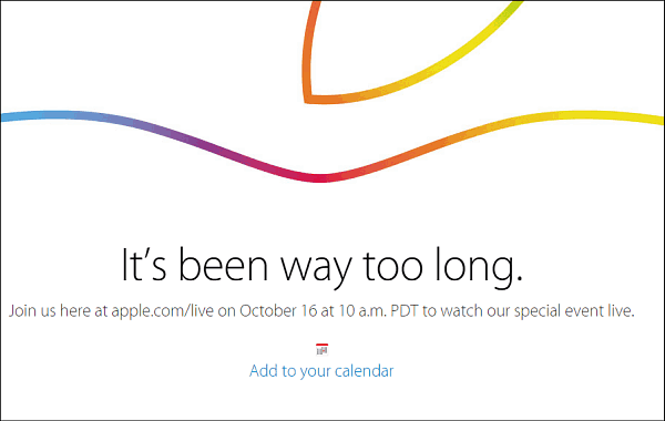 Apple está transmitiendo en vivo su evento mañana