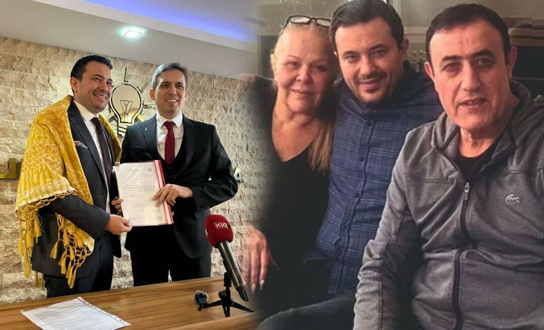 ¡Fue apreciado por su doctorado! Umut Tuncer, hijo de Mahmut Tuncer, se convirtió en candidato del Partido AK