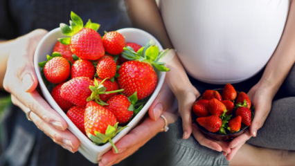 ¿Comer fresas mancha durante el embarazo? ¿El sexo de fresa determina durante el embarazo?