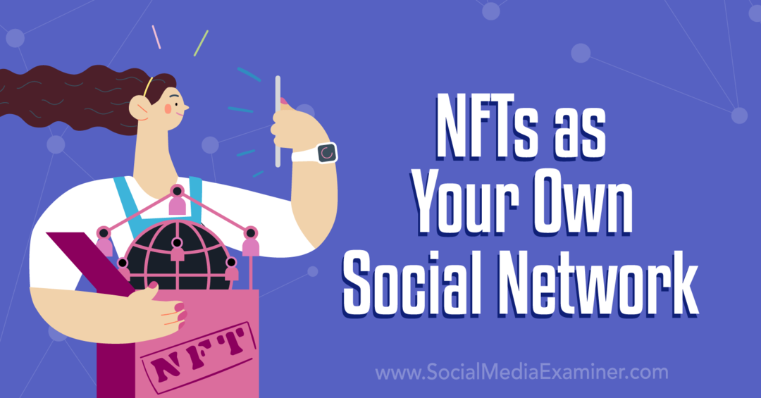 Cómo comenzar con su proyecto NFT: Examinador de redes sociales